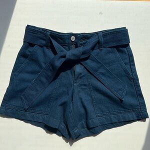 Banana Republic blue mom shorts